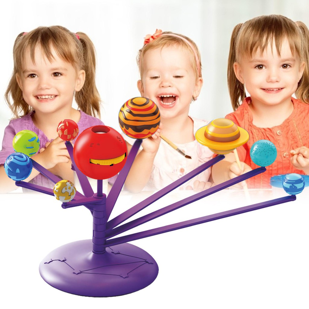 Bộ Đồ Chơi Lắp Ráp Hệ Mặt Trời Cho Bé