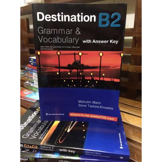 Sách - Destination B2 (Grammar & Vocabulary) - Kèm Đáp Án Tặng Video Hack Não 6000 Từ Vưng· Tiếng Anh