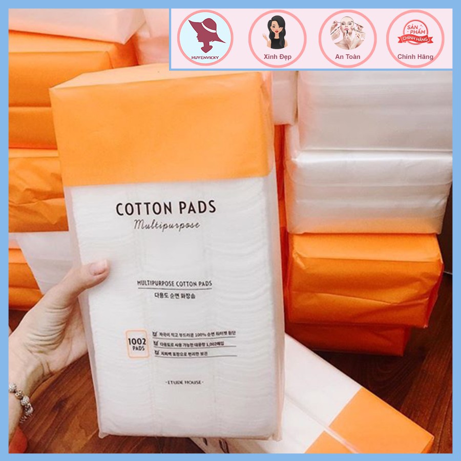 Bông Tẩy Trang Hàn Quốc 1002 Miếng Cotton Pads