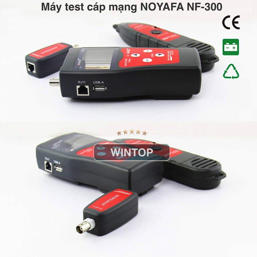 Máy Test mạng Noyafa NF-300 (NF300 RJ11/RJ45/BNC)