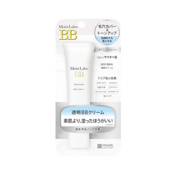 Kem Nền Che Phủ Làm Đều Màu Da Meishoku Moist Labo BB Clear Cream SPF 32 PA+++