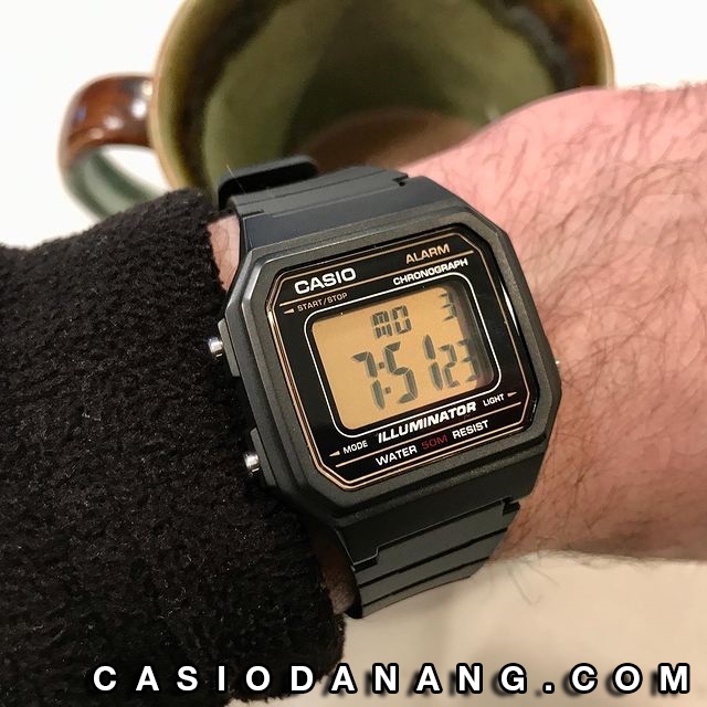 Đồng hồ nam dây nhựa Casio Standard chính hãng Anh Khuê W-217H-9AVDF (41mm)
