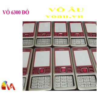 VỎ NOKIA 6300 MÀU ĐỎ
