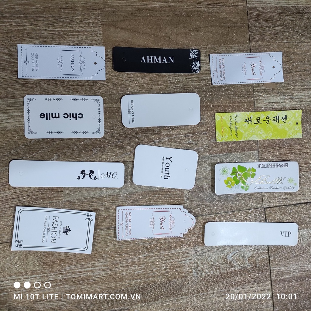 100 Tag Thời Trang Hỗn Hợp Các Loại