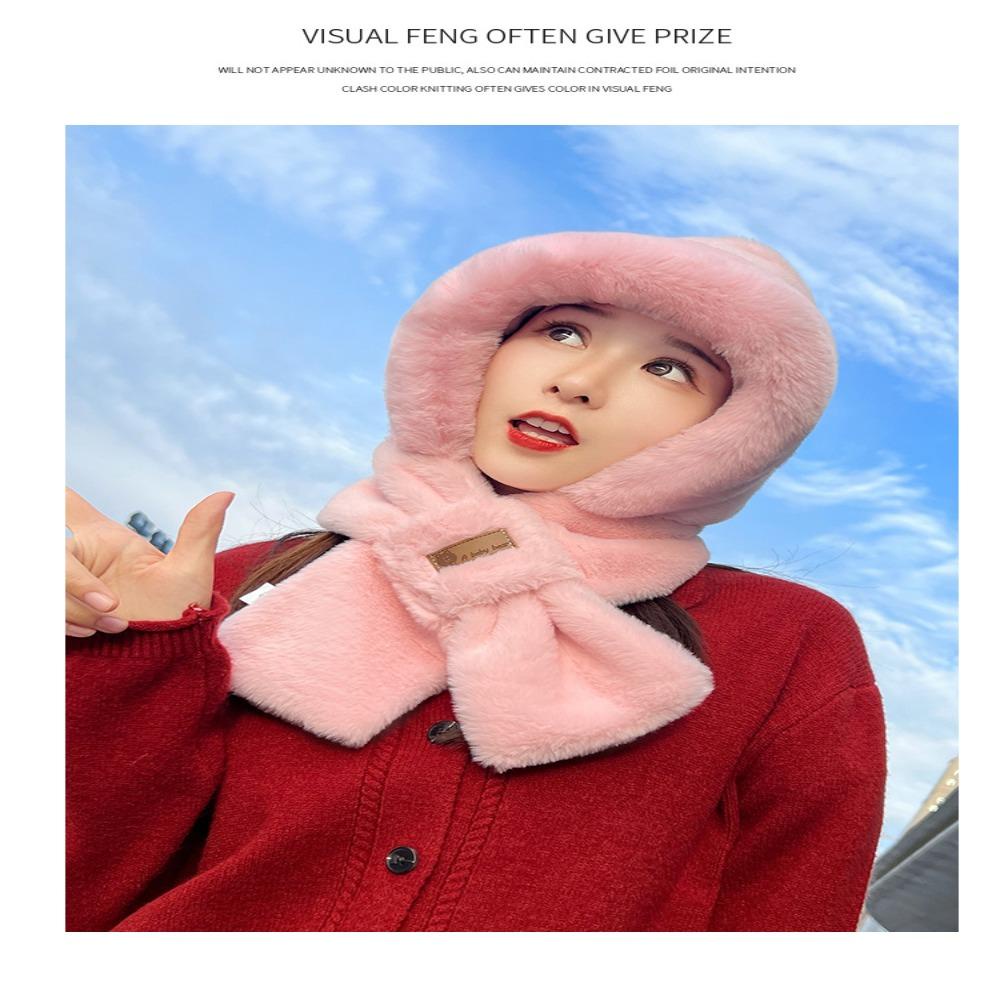 Mũ Tai Thỏ Bằng Vải Bông Dày Dặn Dùng Khi Đi Xe Đạp