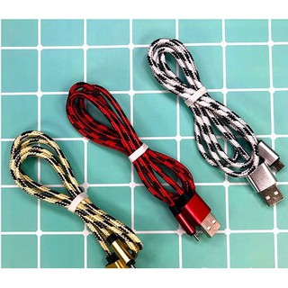 Cáp bọc dù dành cho iphone/ samsung dài 1m/ 3m siêu chắc