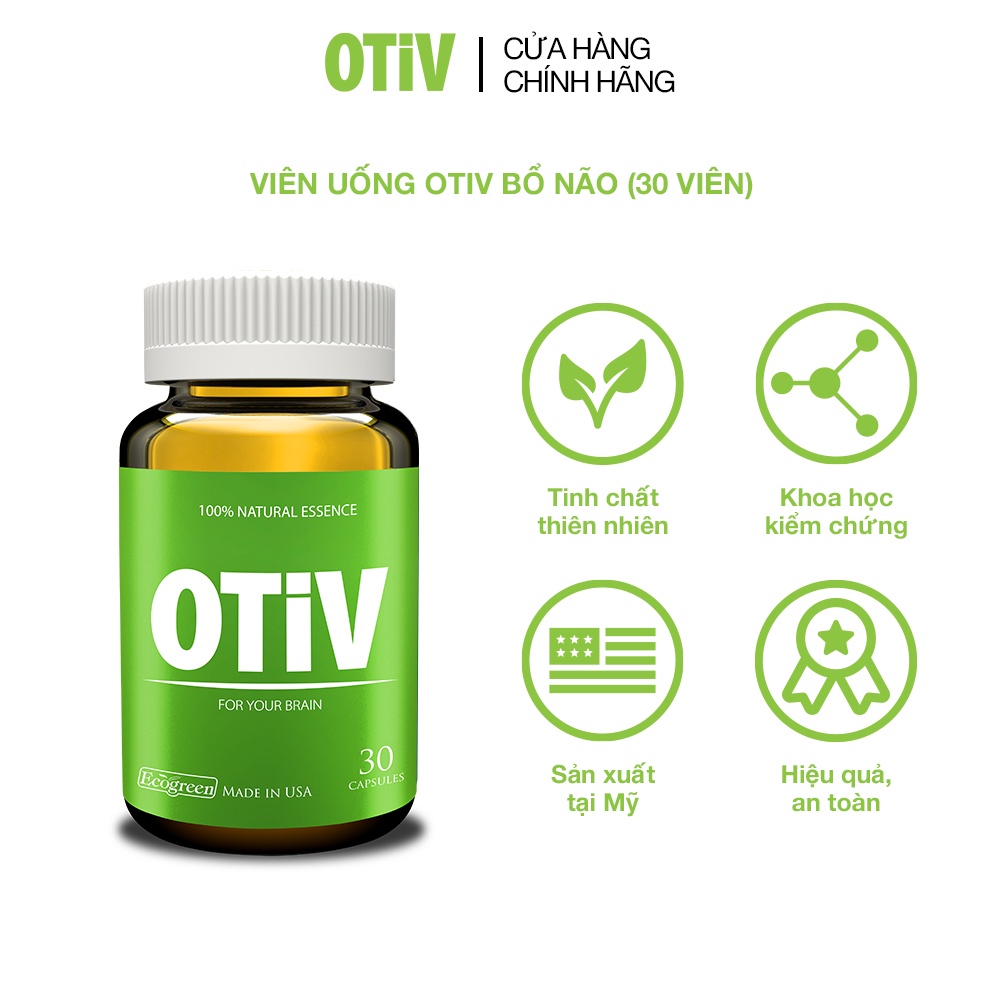 Viên uống OTIV bổ não (30 viên)