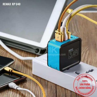 Củ sạc 4 cổng USB Kutry RP-U40 REMAX