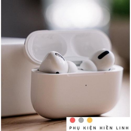 Airpods Pro tai nghe không dây bluetooth cảm biến đa điểm, định vị, đổi tên âm thanh cực chuẩn