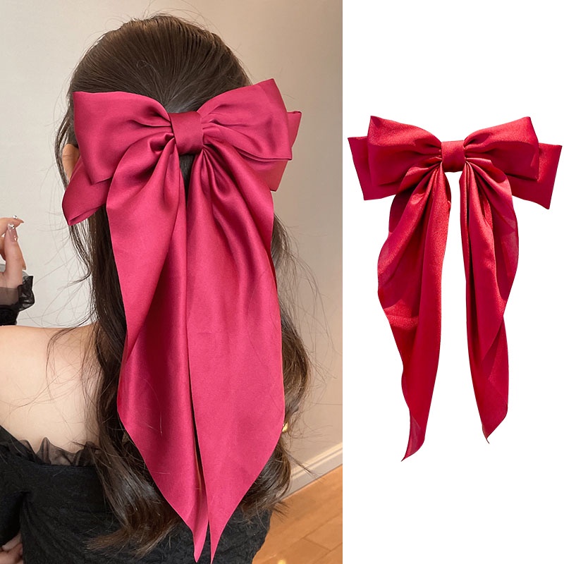 Tiktok Kẹp Tóc Nơ Lớn Phong Cách Công Chúa Mới Nhất Cho Cô Dâu