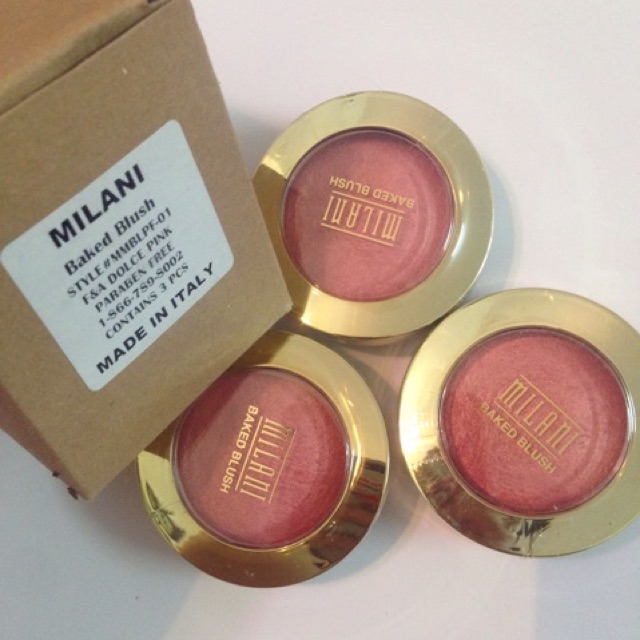 3 má hồng tròn Milani_dolce pink clolor_ly0932268572