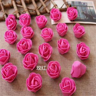 50 Hoa xốp nhỏ trang trí gấu hoa