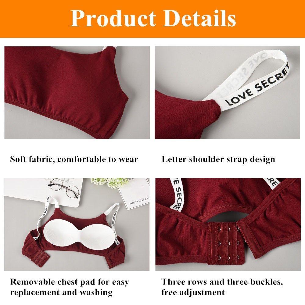 Áo Ngực Cotton Co Giãn Thời Trang Tập Yoga