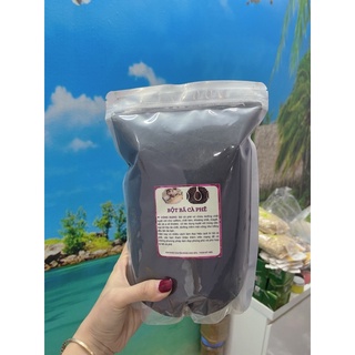 Bã cafe tắm trắng ( đã tách dầu) 1 kg bột thơm mịn