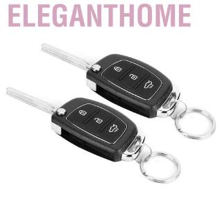 Eleganthome Car Security System 3 Buttons Keyless Central Lock Entry Kit