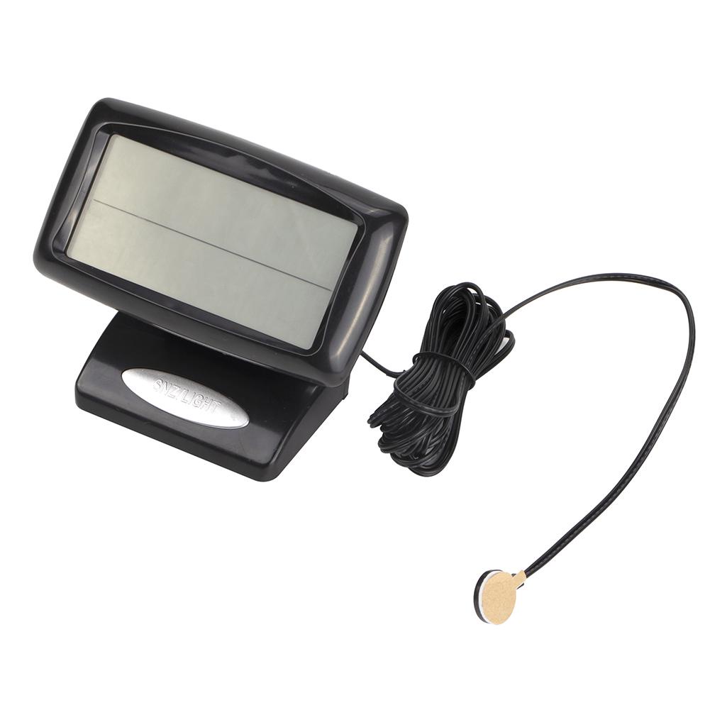 Om Đồng Hồ Điện Tử Bên Trong Và Bên Ngoài Có Chức Năng Đo Nhiệt Độ Phản Quang Dành Cho Xe Hơi