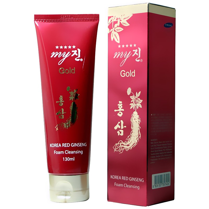 Sữa Rửa Mặt Hồng Sâm Đỏ My Gold Korea Red Ginseng Foam Cleansing Hàn Quốc