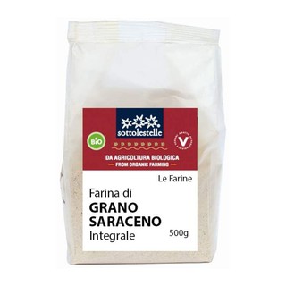 [SOTTOLESTELLE] BỘT KIỀU MẠCH NGUYÊN CÁM HỮU CƠ (500g) - Organic Whole Buckwheat Flour