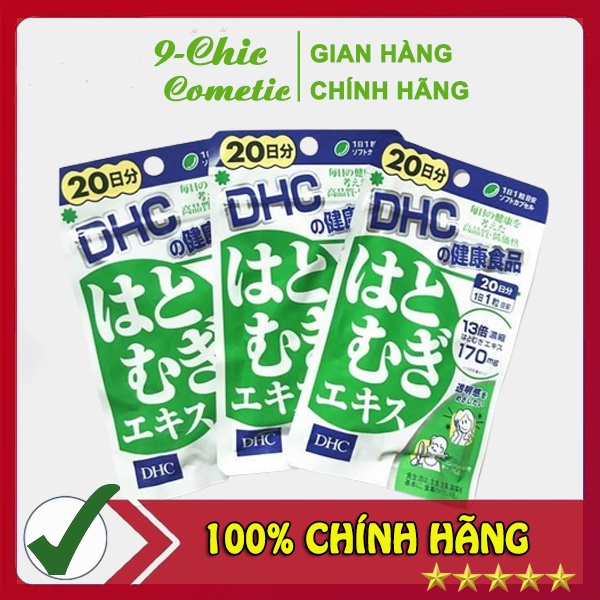 Viên uống Trắng da D.H.C Nhật Bản Adlay Extract 20 Ngày (20 Viên)