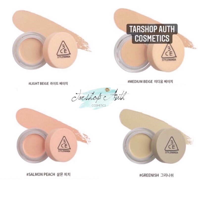 (chính hãng) KEM CHE KHUYẾT ĐIỂM 3CE COVER POT CONCEALER