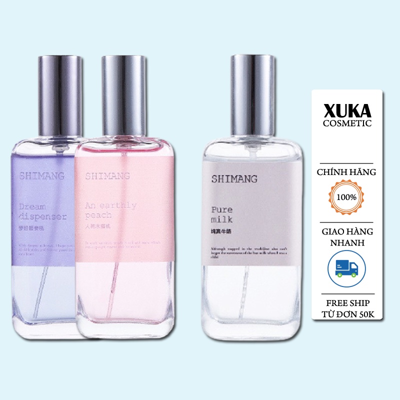 Xịt Thơm Body 💕Freeship💕 Xịt Thơm Toàn Thân ShiMang Body Mist 50ML, Thơm Dịu Dàng, Ngọt Ngào, Giữ Hương Siêu Lâu