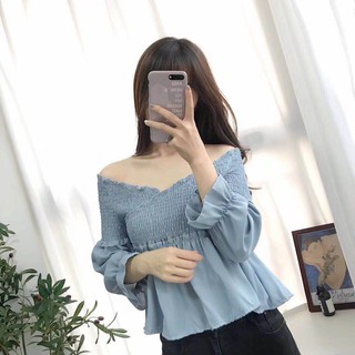 G03. 917. ÁO CHUN NGỰC CỔ ĐÁP CHÉO