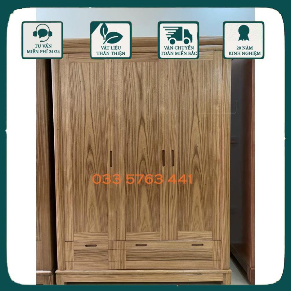 Tủ áo mã TA004 cánh trơn hương xám - miễn phí vận chuyển nội thành hà nội