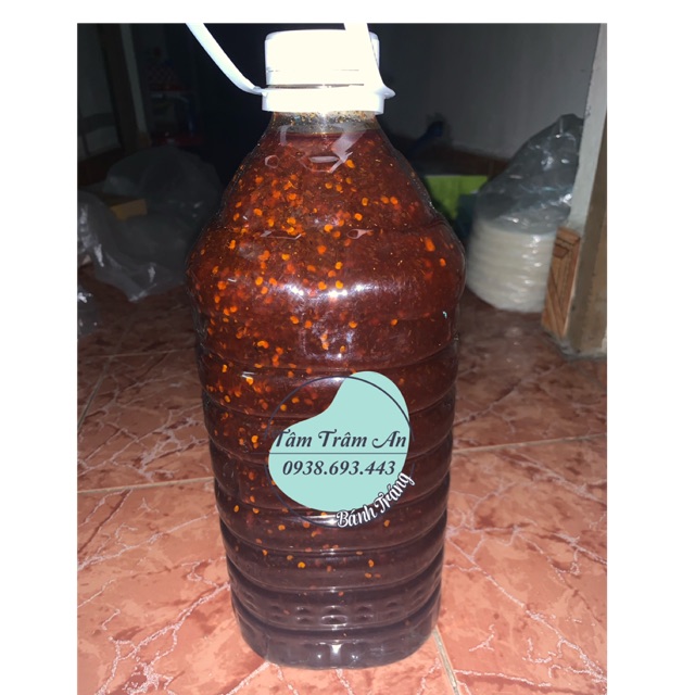 Can 5lit nước sốt bò ĐỎ cay