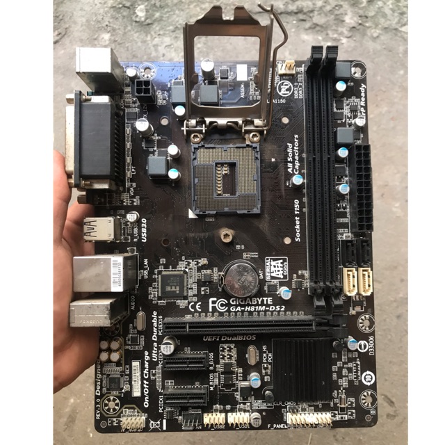 MainBoard Gigiabyte H81 Ds2 + kèm chặn zin