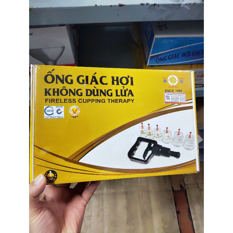 Bộ Giác hơi Duy Thành không dùng lửa 6 ống