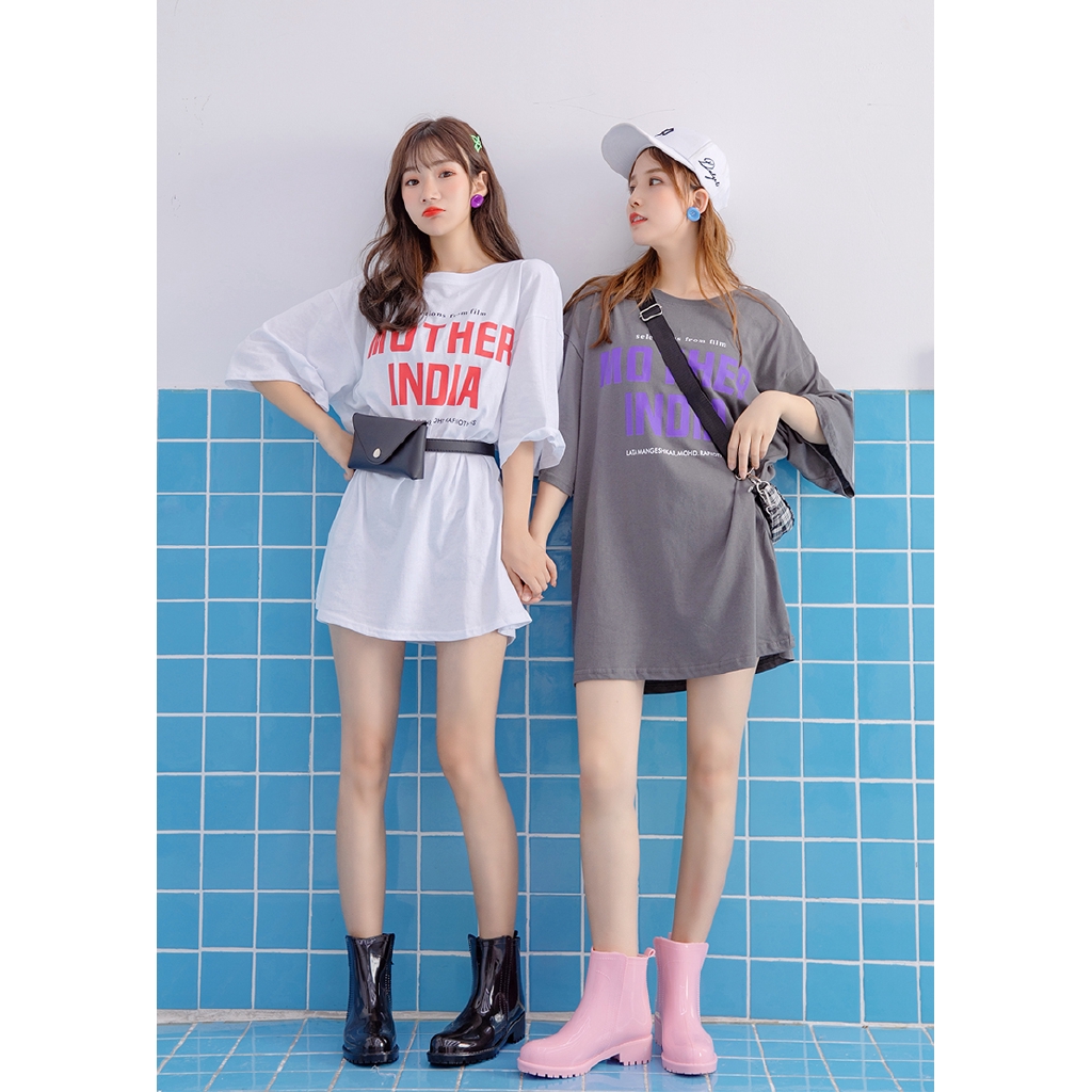 Bốt cao su chống trượt thiết kế dễ thương dành cho nữ | BigBuy360 - bigbuy360.vn