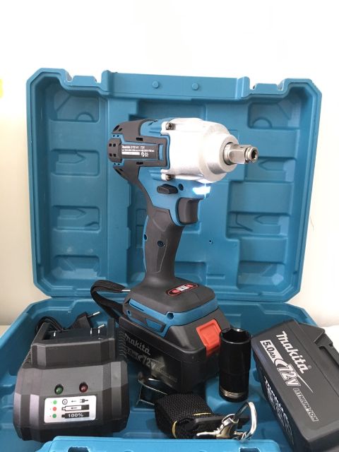 Xiết bulong siêu chất makita pin trâu gồm 2 pin