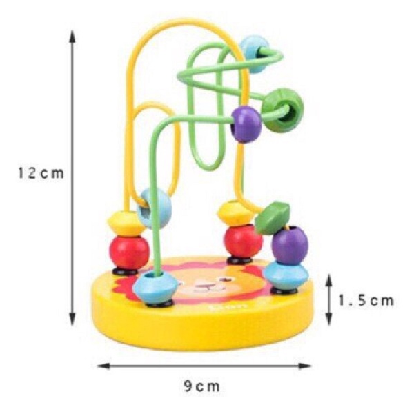 Đồ chơi gỗ luồn hạt mê cung cho bé rèn luyện đôi tay khéo léo theo phương pháp Montessori - MÊ C UNG