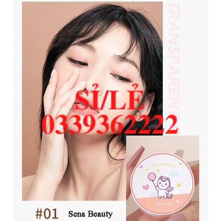 [ CHÍNH HÃNG ] Phấn phủ kiềm dầu dạng bột Lameila Angel Horse Setting Powder Sena Beauty  HAIANHSHOP