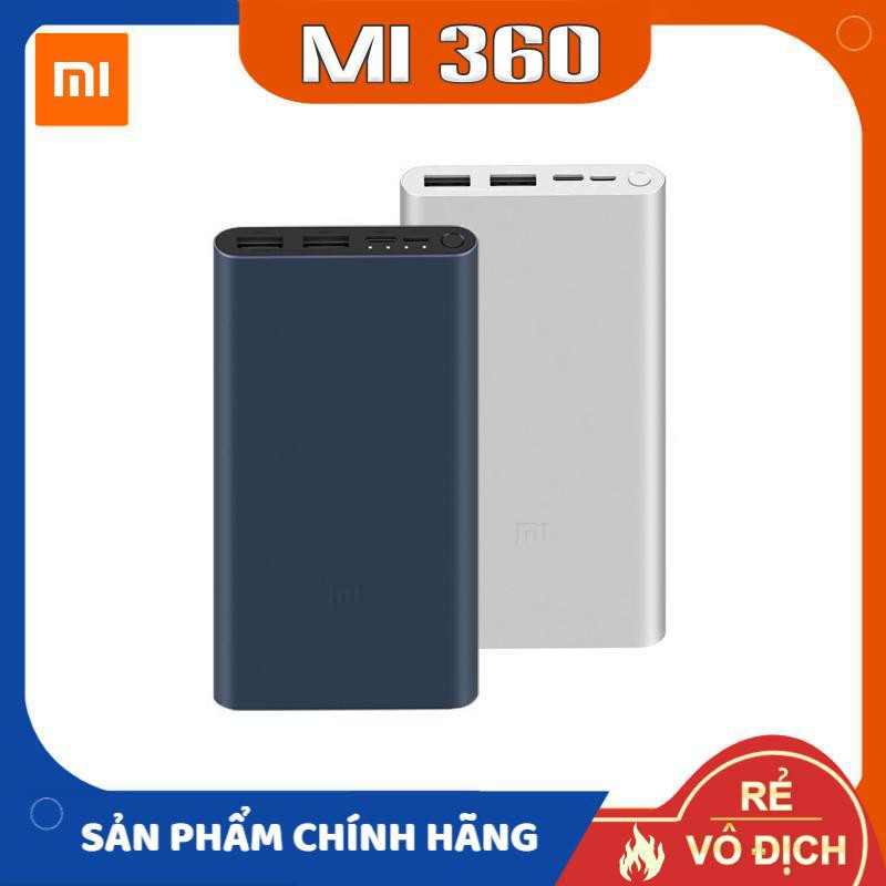 Pin Sạc Dự Phòng Xiaomi 10000mAh Gen 3 18W✅ Sạc Cùng Lúc 2 Thiết Bị, Sạc Nhanh 18W✅ Hàng Chính Hãng