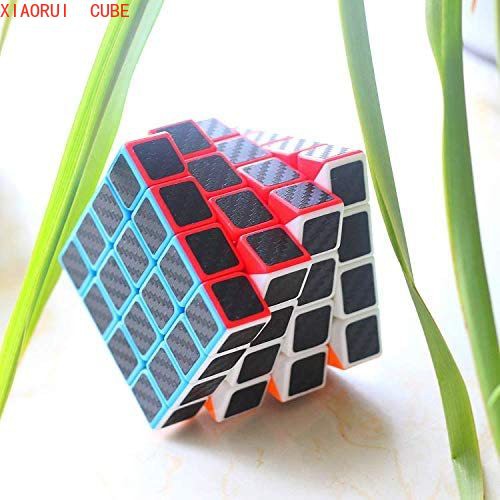 Khối Rubik Carbon 4x4 Họa Tiết Vân Carbon Chất Lượng Cao - Rubic Carbon 4x4x4