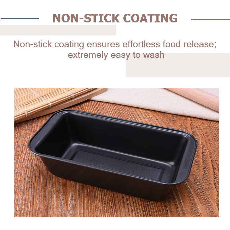 Khuôn Loaf Đúc Hình Chữ Nhật Chống Dính Làm Bánh Mì