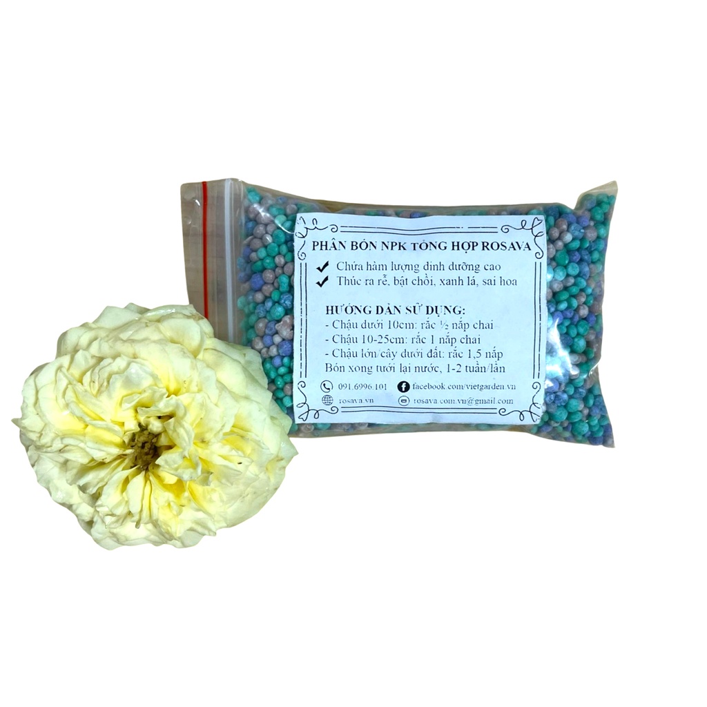 Phân npk, phân bón đầu trâu nhập khẩu cho hoa hồng, cây cảnh, hoa giấy, sen đá, hoa lan, rau