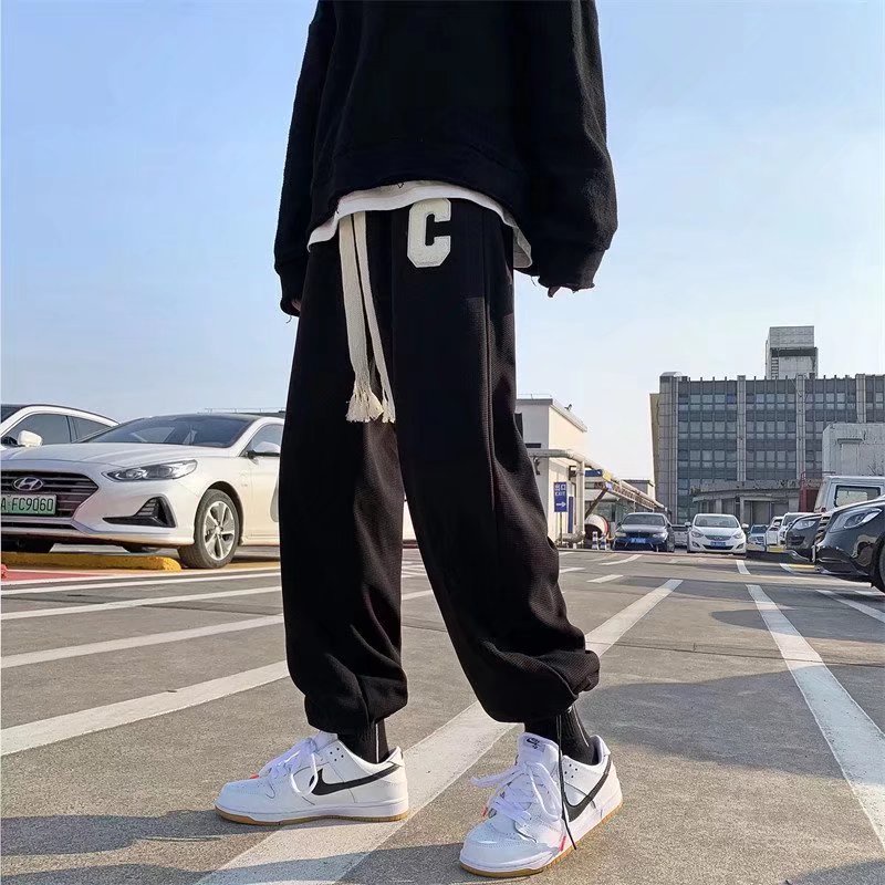 Quần ống rộng Lưng Thun Thời Trang Hàn Quốc Chất Lượng Cao Size M-3XL