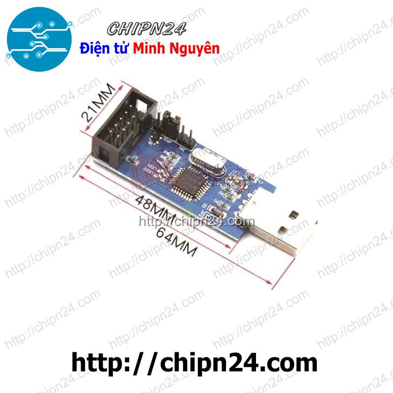 [1 CÁI] Mạch nạp AVR USBASP USBISP