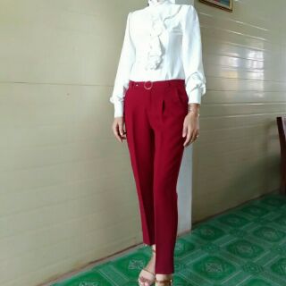 Combo 2 Quần baggy công sở