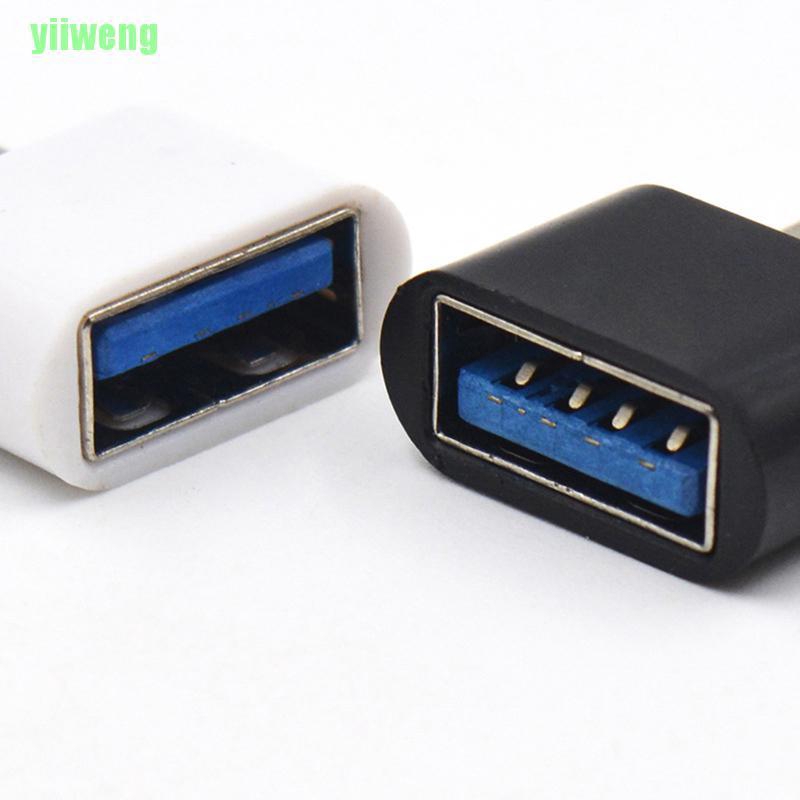 Set 2 Đầu Chuyển Đổi Từ Cổng Usb Type C Sang Usb 2.0 Tiện Dụng Điện Thoại