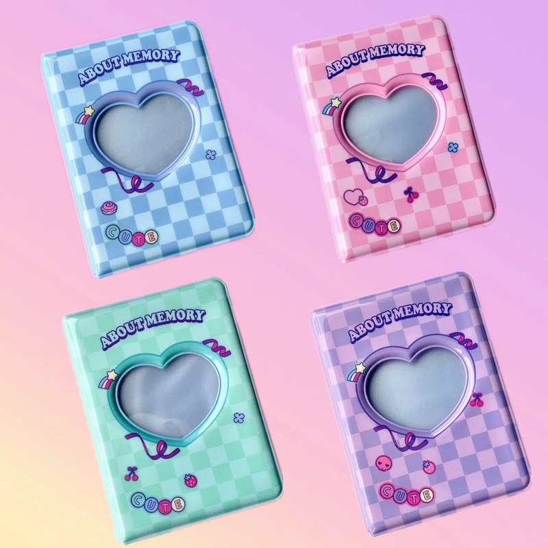 Collect book / Album ảnh [CLB12] dùng để sưu tầm, bảo vệ ảnh polairoid, photocard, thẻ bài, anime