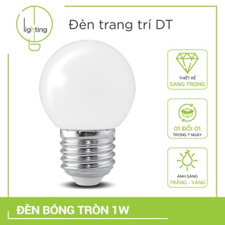 Đèn bóng led tròn 1w