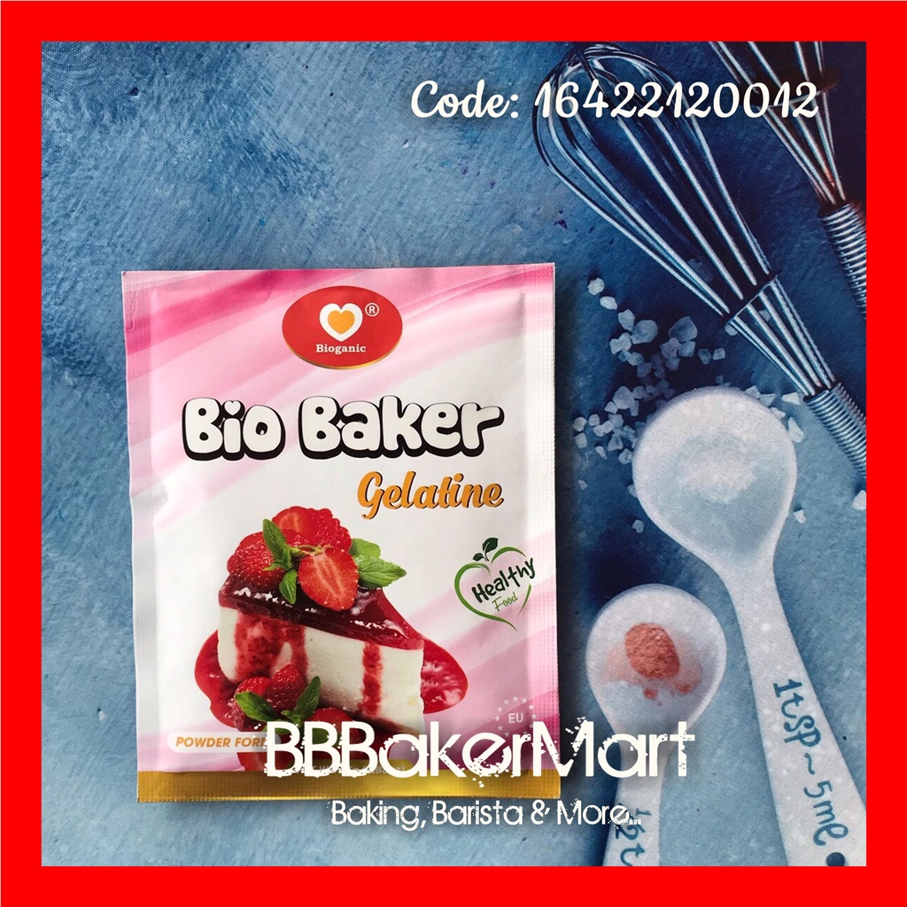 Gelatine BỘT BIO BAKER - 25gr