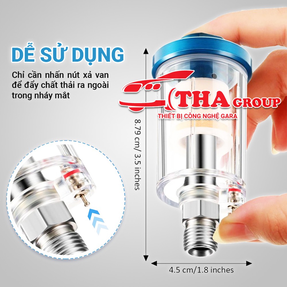 Lọc hơi nước dùng cho súng phun sơn