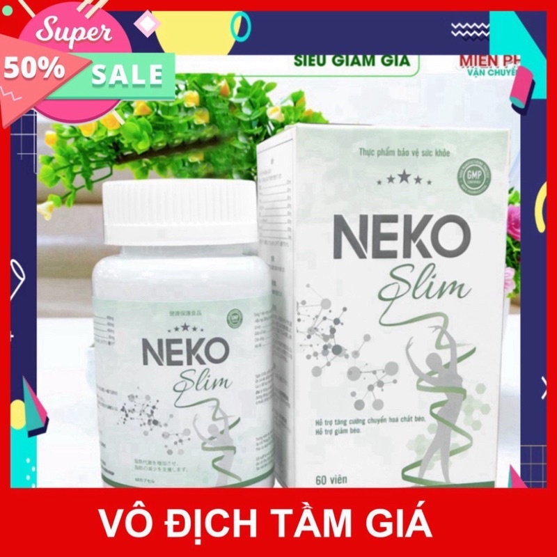 [Mua 3 tặng 1]Giảm cân Neko Slim Chính Hãng