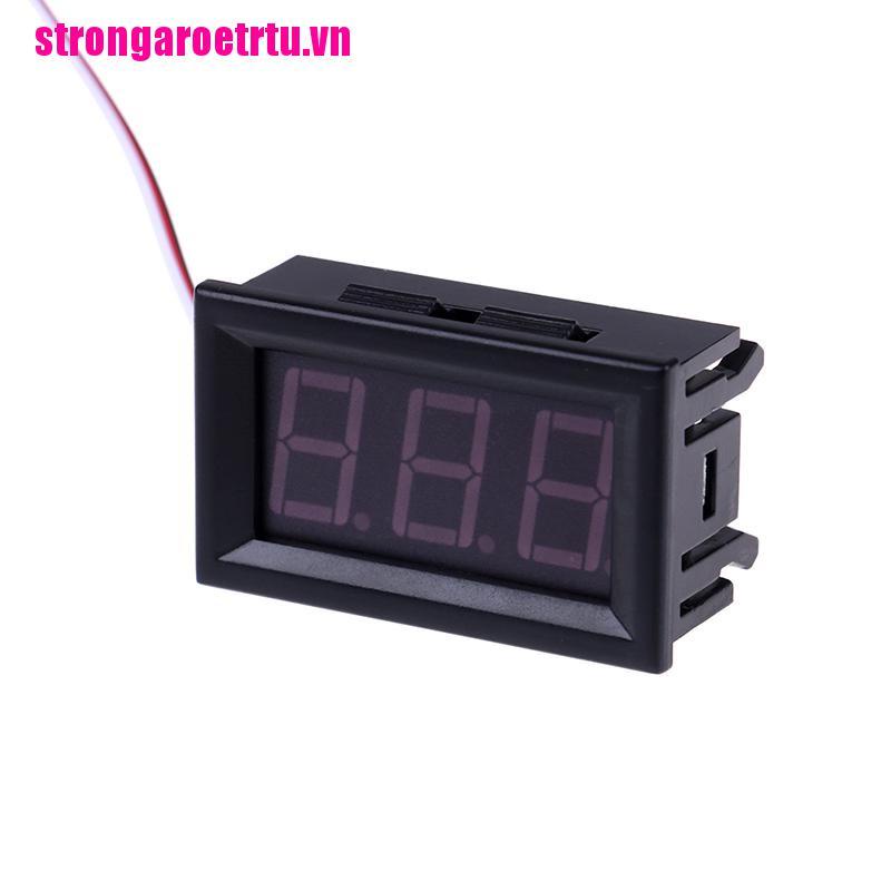 Vôn Kế Kỹ Thuật Số Màn Hình LED 3 Dây DC 0-30V