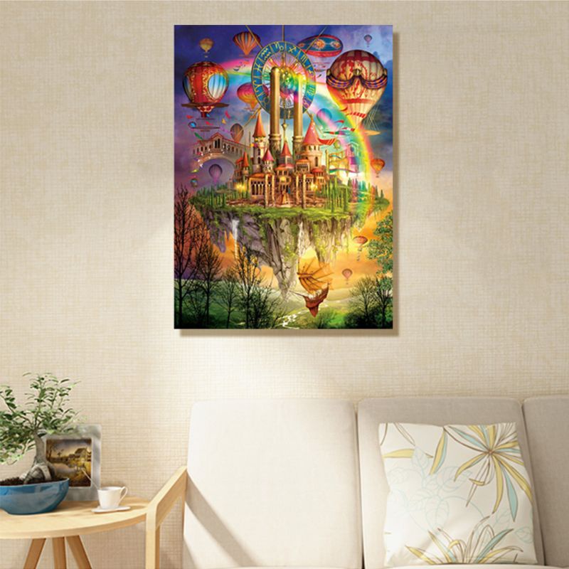 Bộ Đồ Chơi Xếp Hình Lâu Đài Cổ Điển 1000 Mảnh Diy Dành Cho Người Lớn Và Trẻ Em