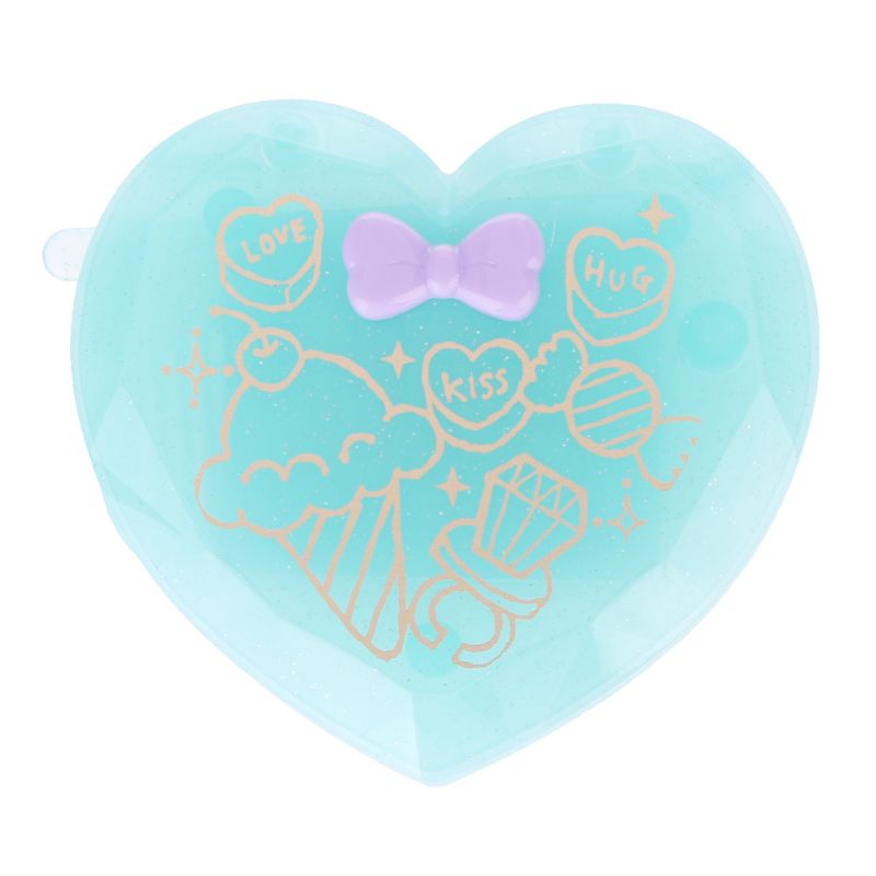 Lược Gấp Tích Hợp Gương Kích Thước Nhỏ Gọn Hình Trái Tim YOUYO